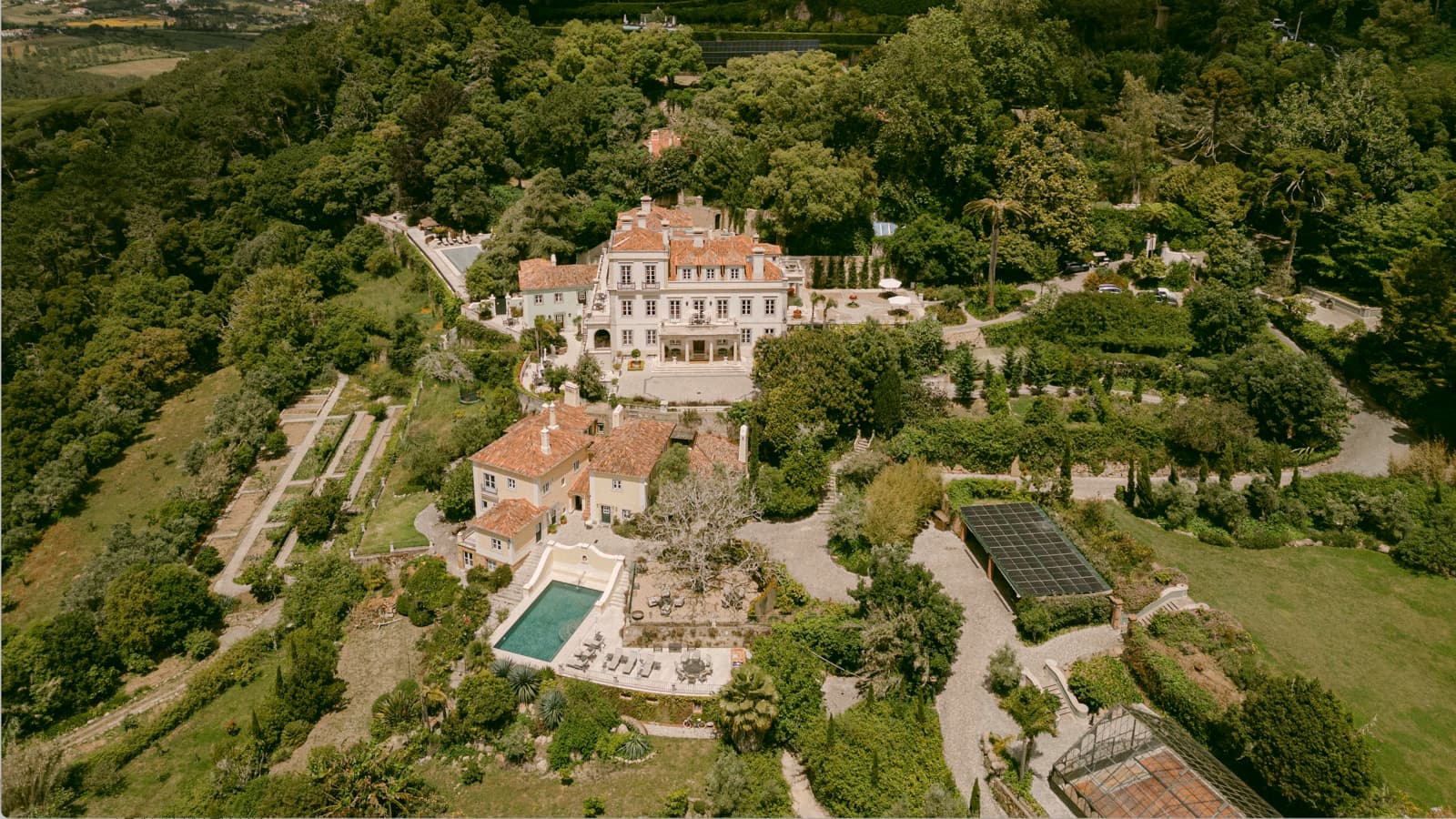 Quinta da Bella Vista - Aerial view of the historic estate